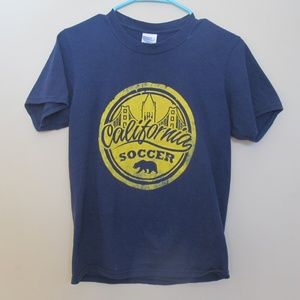 California Soccer Dark Blue T-Shirt - Short Sleeve